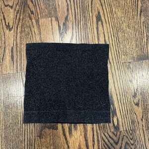 Urban Outfitters sparkly tube top black